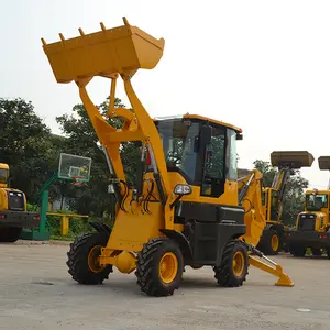 Wz15-10 Trung Quốc bánh 580 HP khớp nối mini EPA 3 tấn nhỏ backhoe loader máy