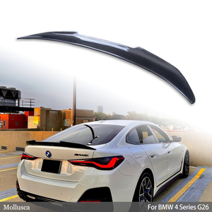 สปอยเลอร์หลังคาร์บอนไฟเบอร์ทรง PSM สำหรับรถยนต์ BMW ซีรีส์ 4 รุ่น G26 4 ประตู ครูเป้ ปี 2021-2025 - Product Image 1