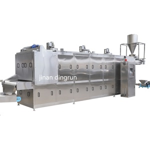 Línea de producción de extrusora de acero inoxidable para perros, 4 toneladas/h, 30 años, fábrica de China, completamente automática, pescado, camarones, comida para mascotas - Product Image 4