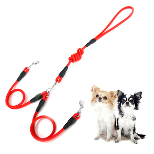 Vật Nuôi Phụ Kiện Xử Lý Vòng Sợi Dây Thừng Đôi Kết thúc Dây Xích Dây Hai Con Chó Dây Xích - Product Image 6