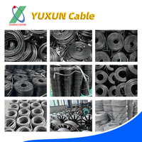 Câble coaxial standard du Maroc français KX6 KX7 KX8 avec la veste de PVC pour la caméra de télévision en circuit fermé