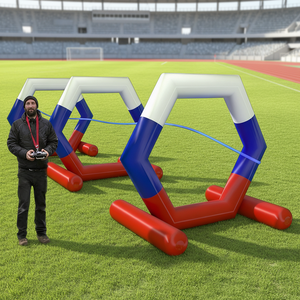 Arena <span class=keywords><strong>de</strong></span> Carreras <span class=keywords><strong>de</strong></span> Drones Inflable <span class=keywords><strong>de</strong></span> Fábrica, Pista FPV, Campo <span class=keywords><strong>de</strong></span> Obstáculos Inflable para Entrenamiento y Competencia Profesional - Product Image 1