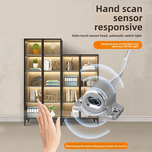 Bande lumineuse <span class=keywords><strong>LED</strong></span> COB 12V sous l'armoire, lumière à faible tension à intensité variable pour le comptoir de <span class=keywords><strong>cuisine</strong></span>, l'éclairage des placards - Product Image 4