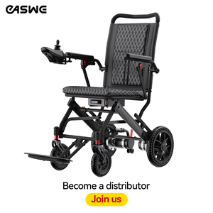 Produits tendances 2026 : Fauteuil roulant électrique pliable en aluminium et fibre de carbone, léger, avec batterie au lithium - Product Image 1