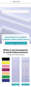 <span class=keywords><strong>Camice</strong></span> Medico Ospedaliero Unisex di Alta Qualità per Infermieri, Farmacisti, Chirurghi, Toelettatori di Animali, <span class=keywords><strong>Camice</strong></span> da Laboratorio Bianco Tessuto con Nastro Riflettente Argento FR - Product Image 5