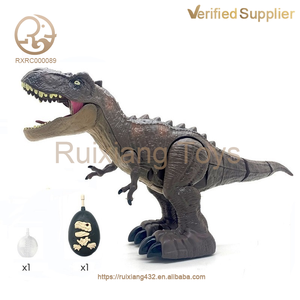 ของเล่นไดโนเสาร์สมจริงสำหรับทุกเพศ2.4กิกะเฮิร์ตซ์สำหรับเด็กควบคุมระยะไกลด้วยสเปรย์เสียงเบาวัสดุพีวีซีคุณลักษณะตลก - Product Image 2