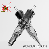 Groothandel BIG WASP Professionele Grijze Tattoo Cartridges Naalden Wegwerp Gesteriliseerde Tattoo Naalden