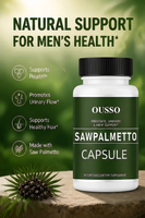 Capsules de Palmier Nain Sans Gluten Saines et Fortifiantes OBM/OEM/ODM pour Adultes – Prévention de la Chute de Cheveux chez les Hommes et les Femmes
