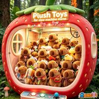 Plus de 30 000 modèles de jouets en peluche animaux Kawaii de 8 pouces, animaux en peluche mignons pour les machines à griffes, les jeux d'arcade et les centres de divertissement
