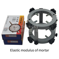 EN 12390 Hydraulic Mortar Concrete Rock Deformation Elasticity Analysis Equipment Concrete Cylinder Compressometer-Extensometer