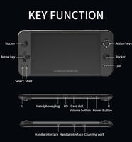 Consola de Videojuegos Retro Portátil X70 Mini, Pantalla Grande de 7.0 Pulgadas, Batería de 1200 mAh, Más de 10000 Juegos, CPU de Cuatro Núcleos, Salida de TV