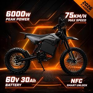 ผู้ผลิต OEM รถมอเตอร์ไซค์วิบาก F16 ระบบขับเคลื่อนกลาง 60V 30Ah ขายส่งจากโรงงานโดยตรง รถออฟโรด CE F16 F16 - Product Image 2