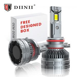 Lampadine LED N2 <span class=keywords><strong>Super</strong></span> Luminose 140W 16000Lm 6000K per Fari Auto 9005, Canbus IP65 Impermeabili, in Alluminio, Universali, 50000 - Product Image 1