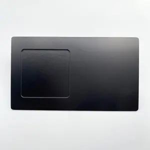 매트 블랙 스테인레스 스틸 RFID NFC 금속 카드 비접촉식 Nfc 금속 명함