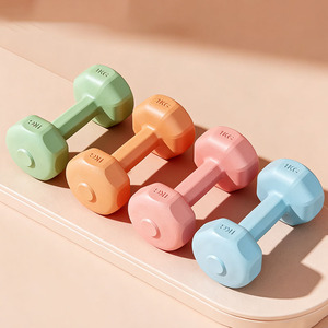 Mancuernas de <span class=keywords><strong>Cemento</strong></span> <span class=keywords><strong>para</strong></span> Principiantes de 1 kg, 2 kg y 3 kg, Fáciles de Agarrar, <span class=keywords><strong>para</strong></span> Principiantes y Ejercicios de Rehabilitación - Product Image 4
