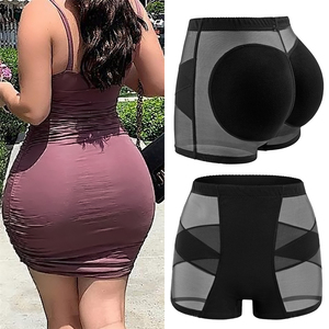Mutandine da S-3XL per il controllo della biancheria intima modellante per il corpo con sollevatore di testa imbottito e gonna corta <span class=keywords><strong>slip</strong></span> modellanti finti fianchi - Product Image 2