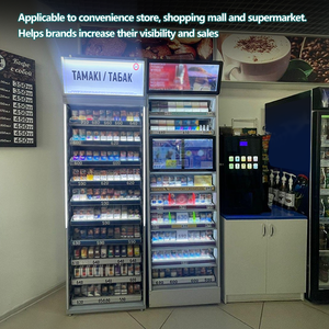 Présentoirs à tabac sans fumée personnalisés, présentoir à cigarettes avec étagères et volets synchronisés - Product Image 6