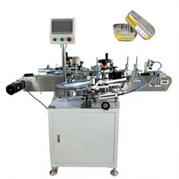 Machine d'étiquetage automatique double face pour boîtes de filtres, cartons plats et boîtes carrées, équipement d'étiquetage à convoyeur électrique