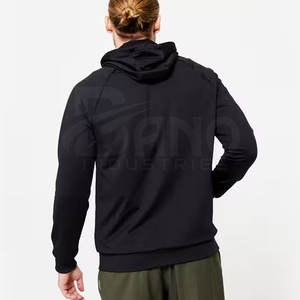 Precio bajo Algodón Hecho Hombres Gimnasio Fitness Sudaderas Más vendidos Servicio OEM Hombres Gimnasio Fitness Sudaderas - Product Image 2