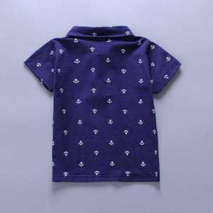 Chemises polo blanches pour enfants, vêtements formels d'été, style tendance pour les petits garçons - Product Image 3