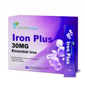 Polvo de Hierro Plus de Marca Propia, Contiene 30 mg de Hierro, Alta Potencia, Aumenta la Energía, Mejora la Salud Muscular, Complejo de Hierro en Polvo - Product Image 1