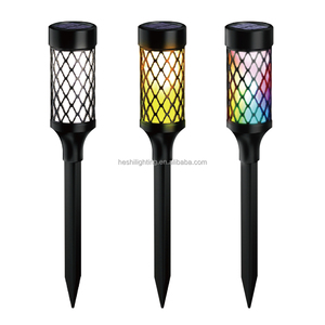 Đèn trang trí năng lượng mặt trời RGB Đèn trang trí thay đổi màu sắc RGB Đèn cảnh quan năng lượng mặt trời mạnh mẽ cho lối đi ngoài trời và bãi cỏ - Product Image 5