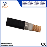Câble électrique flexible en cuivre sans oxygène à courant élevé 2500A, barres omnibus, indice de protection IP68, diamètre et tension personnalisables pour les données