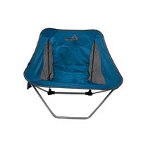 Chaise de sol portable Moon Chair - Chaise de plage stable à profil bas avec tissu Oxford 600D pour le camping et les festivals de musique