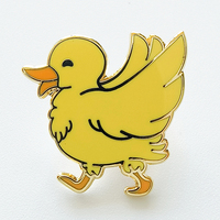 Épinglette en émail personnalisée de Kunshan, Chine, badge professionnel d'anime et de dessin animé, épinglette en émail dur