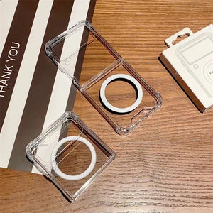 Étui magnétique transparent pour Samsung Galaxy Z Flip 5 couverture de charge sans fil pour Samsung Z Fold3 ZFlip4 5 <span class=keywords><strong>ZFold5</strong></span> 5G - Product Image 6