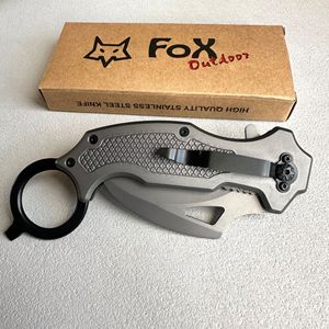 มีดพับคารัมบิตสแตนเลสสตีลฝังลายไม้สำหรับใช้ในบ้านทุกวัน - Product Image 4