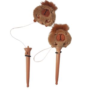 Pulpen Gel Capybara Netral Isi Ulang Tahan Lama untuk Sekolah Kantor Pulpen Unik yang Dapat Melenting - Product Image 4