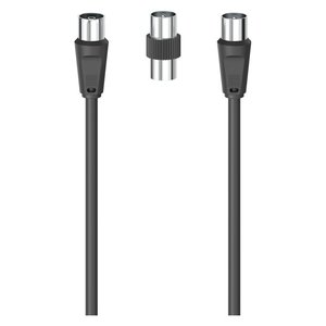 Cable de antena con adaptador 75 Db negro 3m 00205308 - Product Image 2