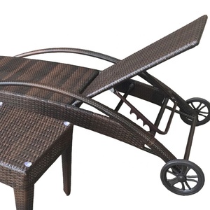 De plástico <span class=keywords><strong>tumbona</strong></span> de jardín de ratán tumbonas Swing de sol Patio de sol al por mayor de muebles de salón - Product Image 3