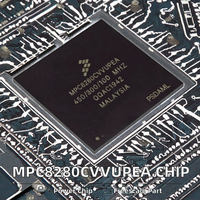 Microprocesseur IC PowerQUICC II Pro MPC8280CVVUPEA, BGA, montage en surface, CPU haute performance