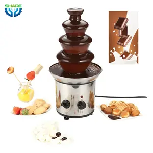 Chocolade Warmer Fondue Machine Kleine Chocolade Smelten Temperen Maken Snack Machine