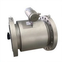 Electromagnetic Liquid Flow Meter for Water & Oil Applications Stainless Steel High Accuracy Flange Connectivity