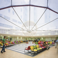 Usine pas cher prix haute qualité etfe structures auvent abri membrane architecturale