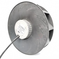 Ventilateur centrifuge à courbure arrière BLDC de 250 mm (12 pouces) motorisé avec roue à aubes pour le refroidissement des chargeurs de batterie, système de ventilation CC