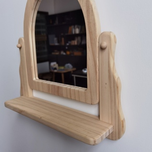 Vườn ươm tường trang trí nội thất bằng gỗ khung Acrylic tường gương nhiều sử dụng trang trí tường gương với Kệ thiết kế dễ thương cho trẻ em phòng - Product Image 3