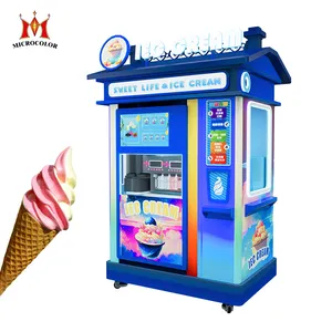 Distributore automatico di gelato morbido completamente automatico