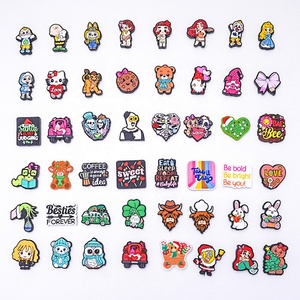 Nouveau design, perles en silicone écologiques à motifs de personnages de dessins animés, pour stylo DIY, bracelet tendance, qualité alimentaire, sans BPA, certifié par un tiers - Product Image 2