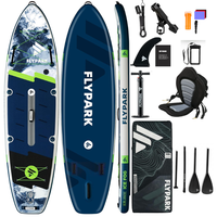 Flypark - Stock d'entrepôt européen en gros - Dropshipping - Planche à pagaie gonflable pour le surf, la pêche et le SUP - Prête à être expédiée