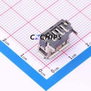 10.0 HCHTJB6.3 <b>USB</b> <b>Connector</b> SMD <b>Connector</b> ( <b>Connector</b> Type: Type-A )( Protocol Standard: <b>USB</b> 2.0 )( Gender: Female ) - Product Image 2