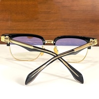 Medische Hot Selling Biker Sexy Meisje Verstelbare Luie Anti Straling Retro Donkergroene Unisex Bijziendheid Oogbril Voor Mannen Frame