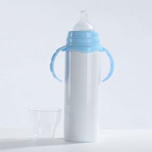 Gobelet isotherme en acier inoxydable pour bébé de 8 oz |   Isolation sous vide et anti-fuite - Product Image 4