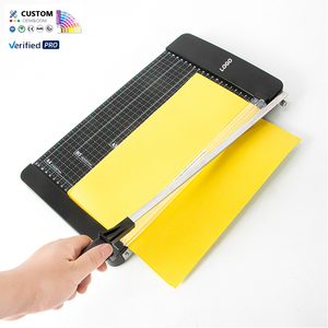 Ofitech grosir OEM foto kantor A4 10 lembar pemotong kertas mesin pemotong tugas berat kertas Guillotine - Product Image 4