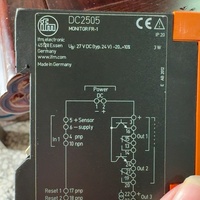 Capteur de vitesse DC2505 PLC
