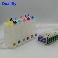 Untuk epson R270/R390/RX590/R295/ RX690/RX610/RX615/R290 cartridge tinta printer T50 CISS sistem suplai tinta terus menerus untuk 1410