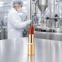 Soins de la peau en marque privée OEM, rouge à lèvres de luxe, formule personnalisée, usine de soins de la peau, approvisionnement direct, vente en gros